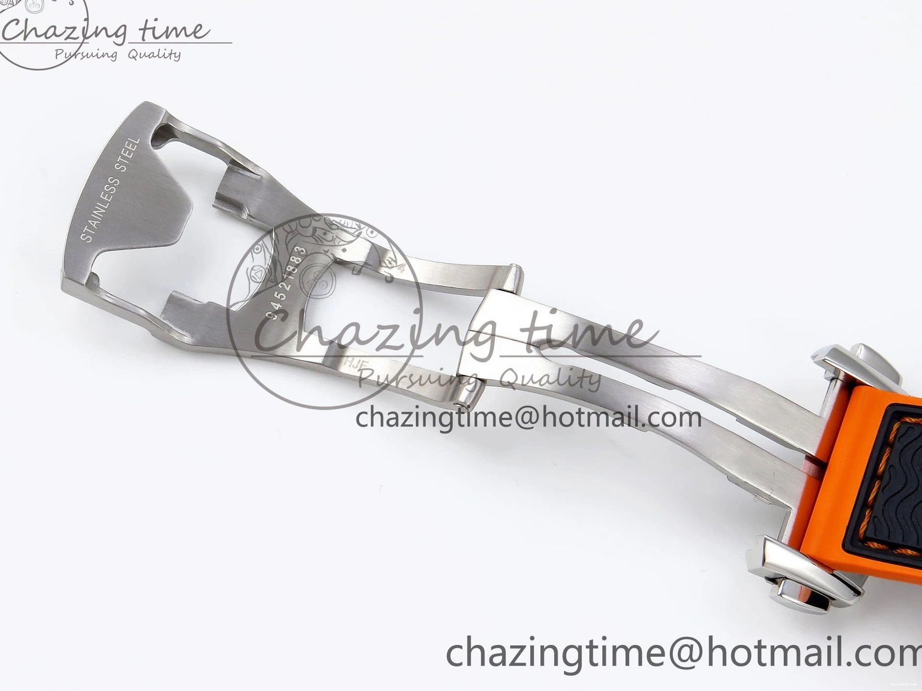 0415 Comfortable Planet Ocean 43.5mm SS VSF 1:1 Best Edition Black Orange Bezel Gray Dial on Nylon Strap A8900 Super Clone V 7730